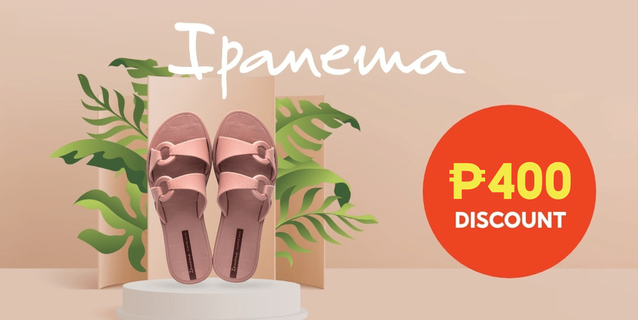 Ipanema ShopeePay P400 Discount