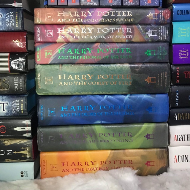 HARRY POTTER BOOK SET 1-7 HARDCOVER | Shopee Philippines