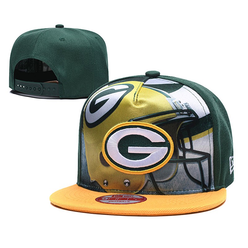 green bay packers flat cap