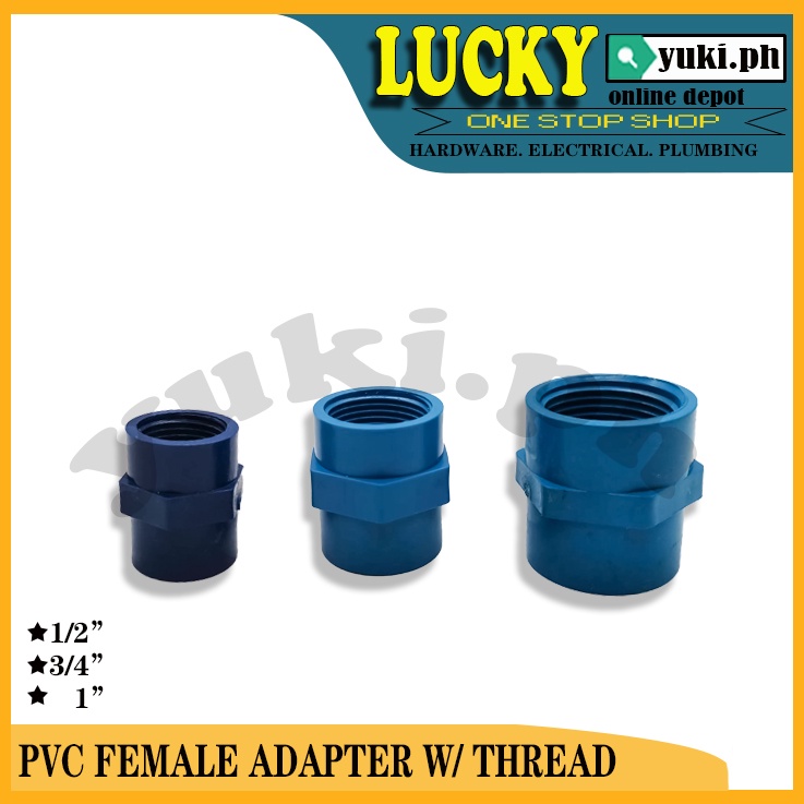 BLUE BEST PVC FEMALE ADAPTER WITH THREAD PIPE FITTINGS