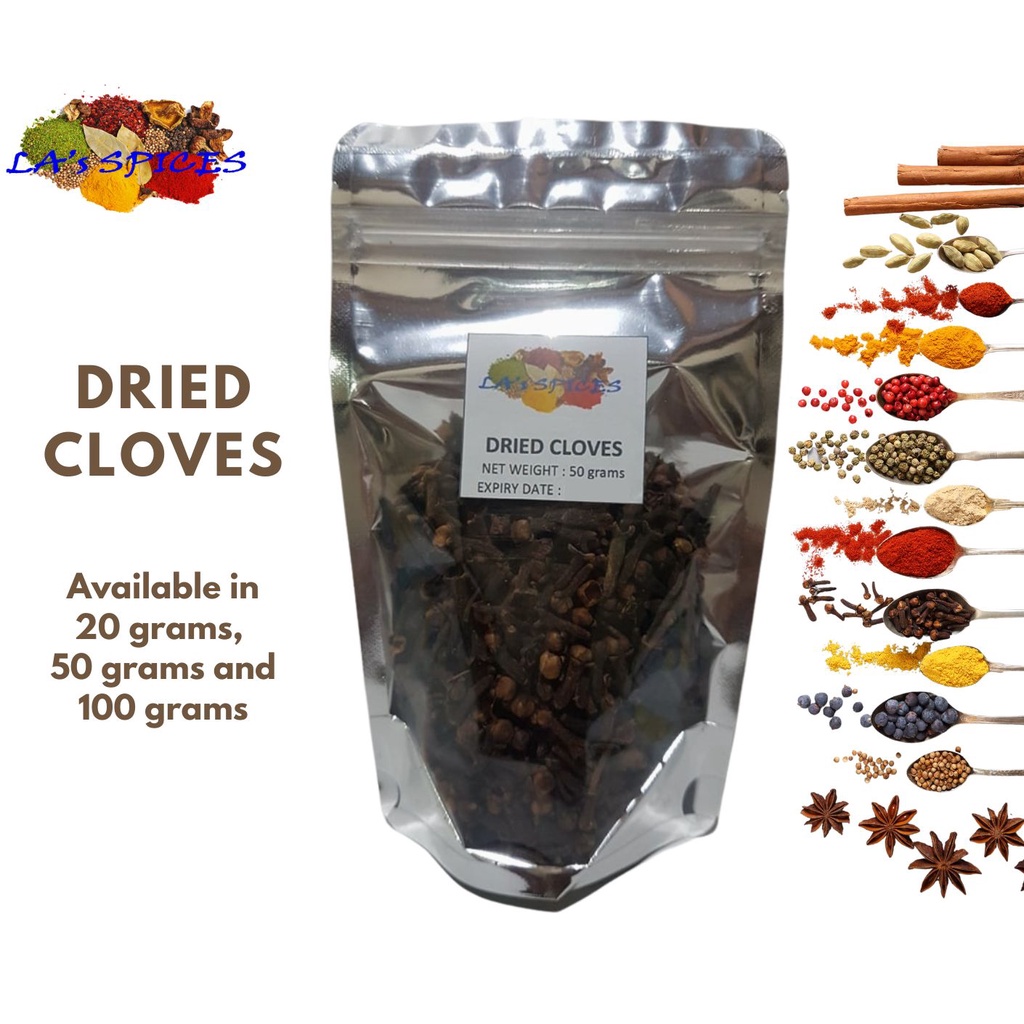 Dried Cloves (Clavo de Comer / Mismar) 20/50/100 grams Shopee Philippines