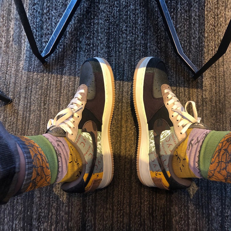 socks to wear with air force 1