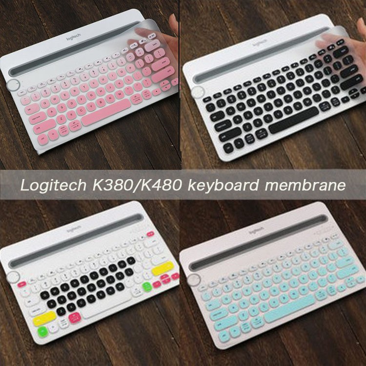 Logitech K380/K480 keyboard membrane/protective cover&case film color