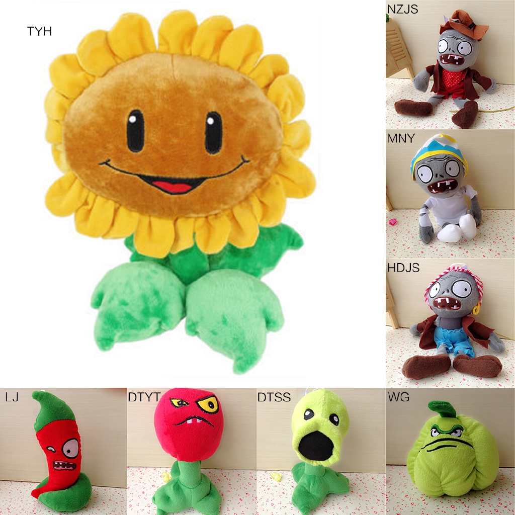 plants vs zombies 2 plush