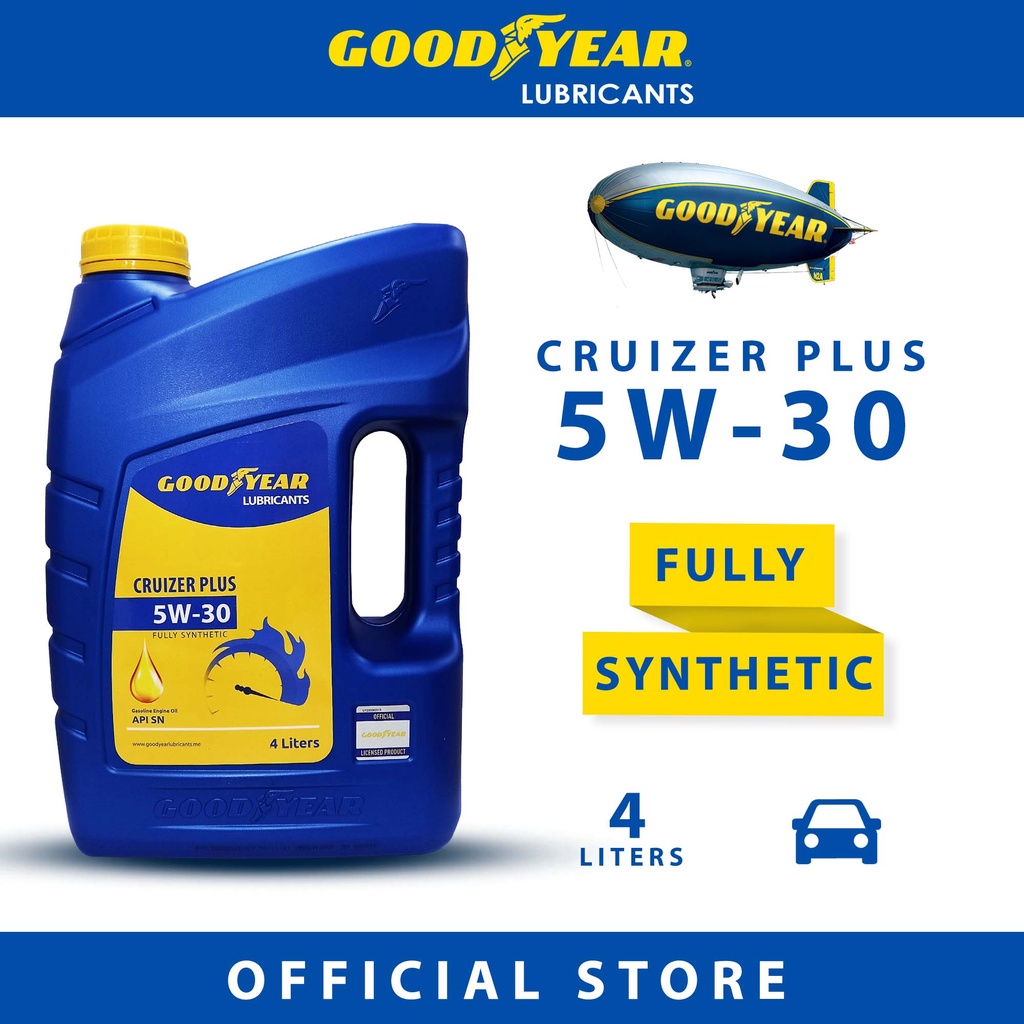 GOODYEAR Fully Synthetic CRUIZER PLUS 5W30 Gasoline Engine Oil 4 