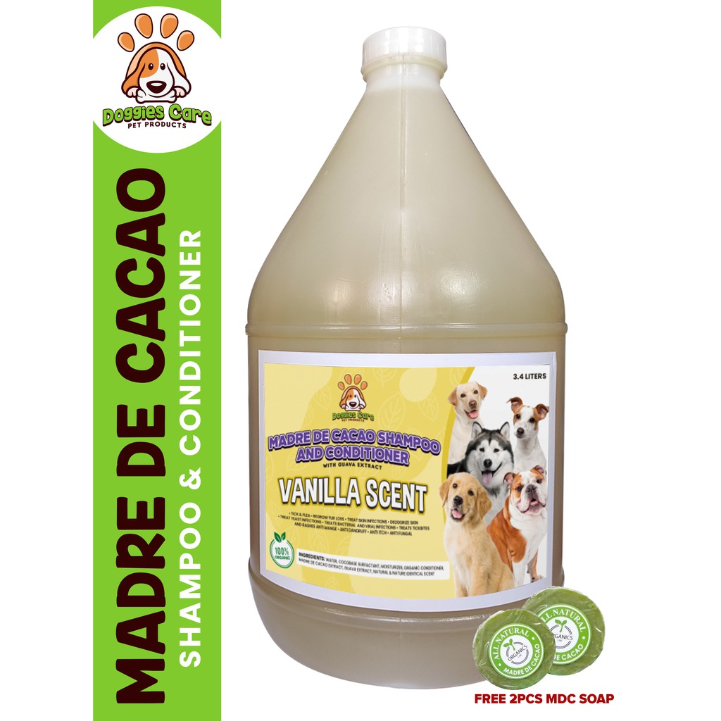 Madre de Cacao Shampoo & Conditioner with Guava Extracts 1 Gallon