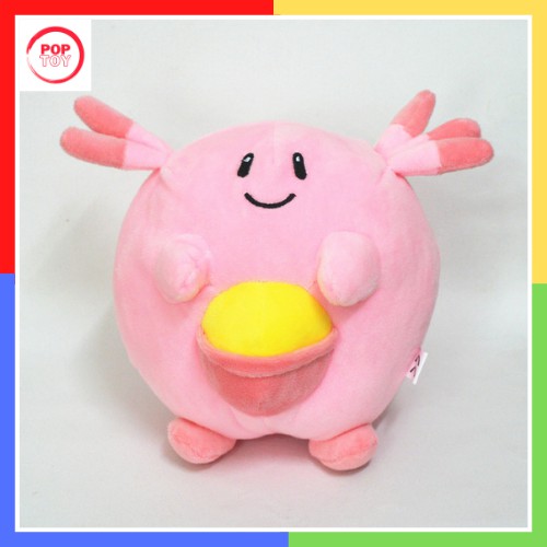 Chansey egg cartoon teddy bear, anime-game character, 15cm | Shopee ...