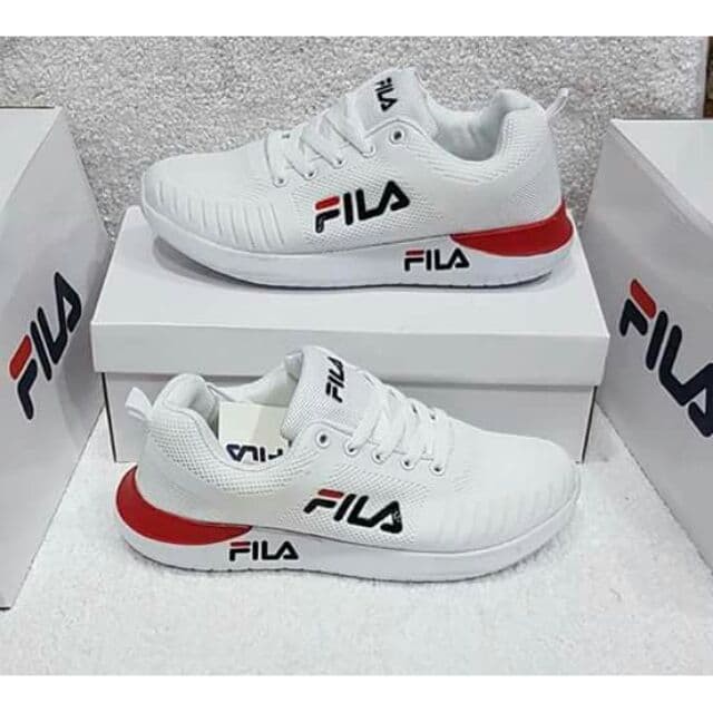 fila chunky shoes black