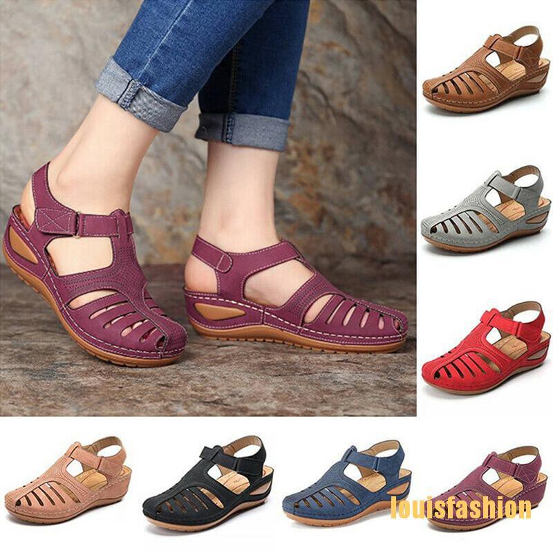comfortable closed toe summer shoes