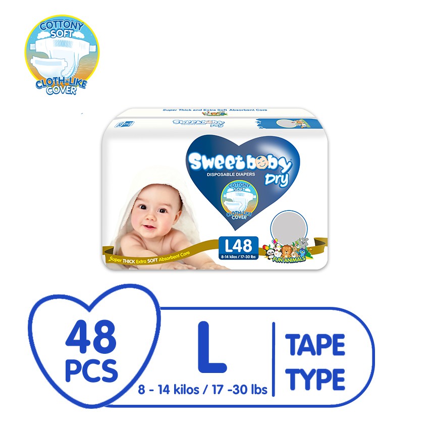 Sweetbaby Dry Jumbo Pack Large 48s | Shopee Philippines