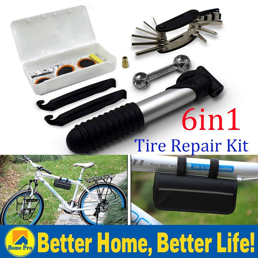 under seat bike repair kit