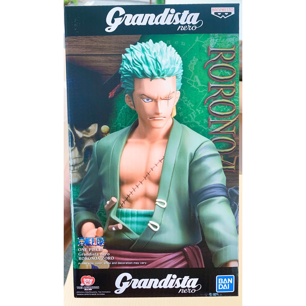 One Piece Grandista Nero Roronoa Zoro Shopee Philippines