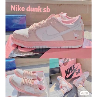 Nikee Sb dunk low “pink pigeon” TRD QS for women low cut sports shoes