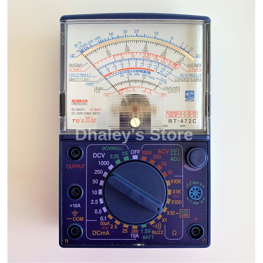 Original Ro'sKit Analog Tester / Analog Multitester / Multimeter / RT