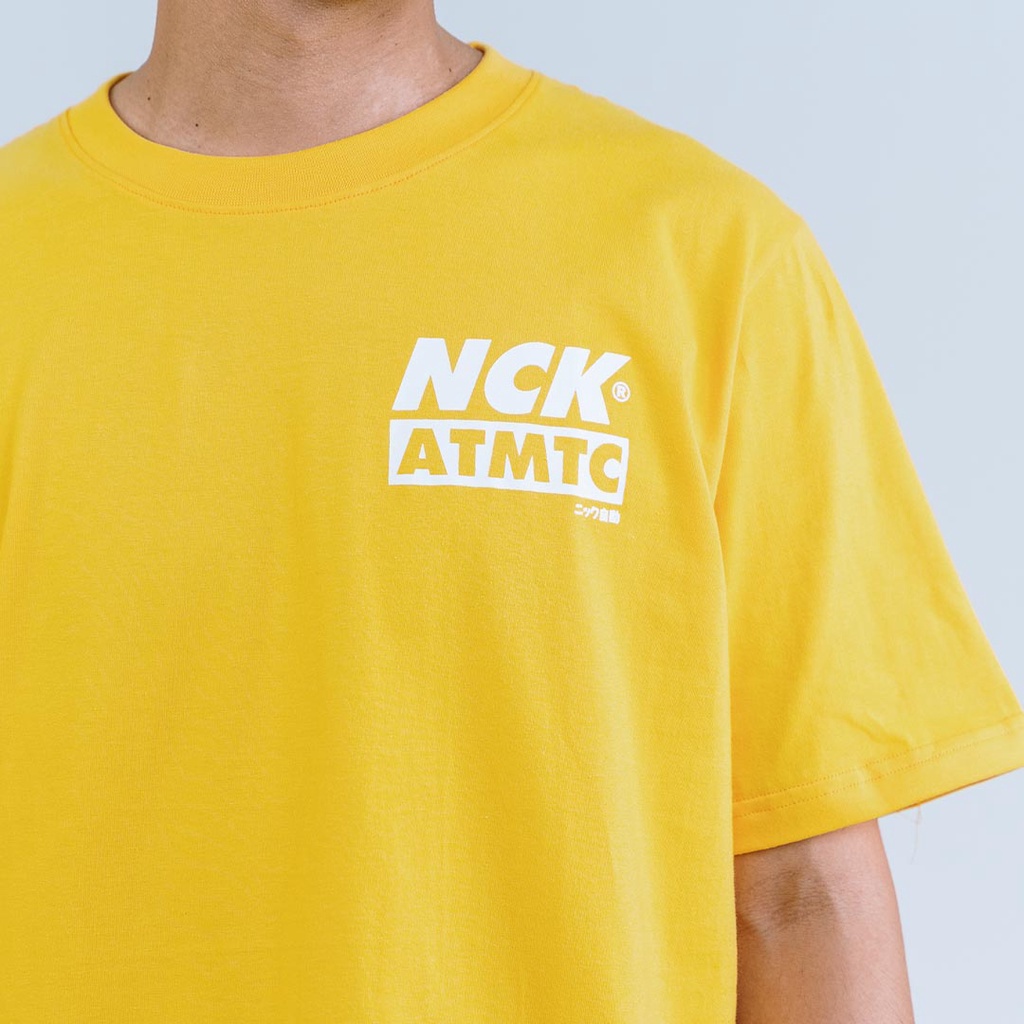 Nick Automatic ”Luchadoress-Stance” Yellow T-shirt