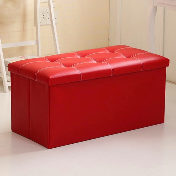 Adventurers Space Saver Rectangular Folding Sofa Storage Box Chair ...