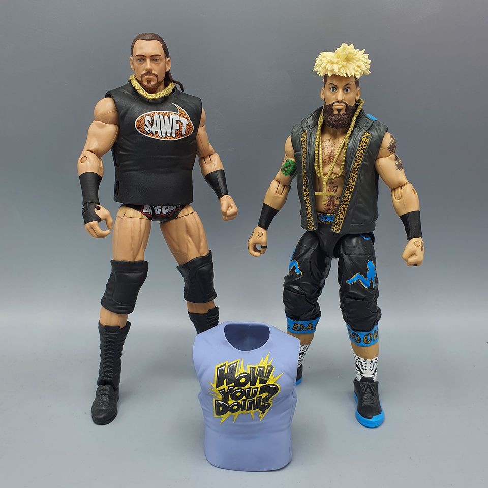 Wwe Mattel Big Cass And Enzo Amore Elite 49 Loose Shopee Philippines