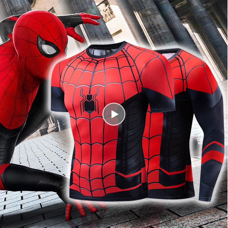 spiderman cosplay shirt