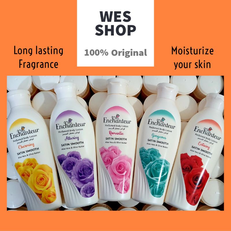 Enchanteur Perfume Body Lotion 250ml from dubai Shopee Philippines