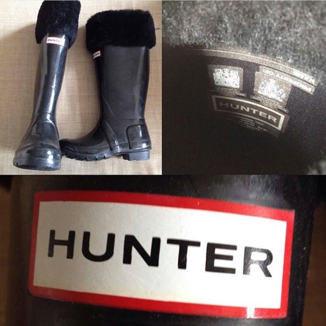 authentic hunter boots