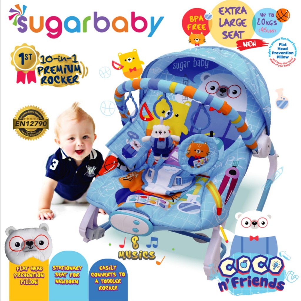 10 in 1 baby bouncer