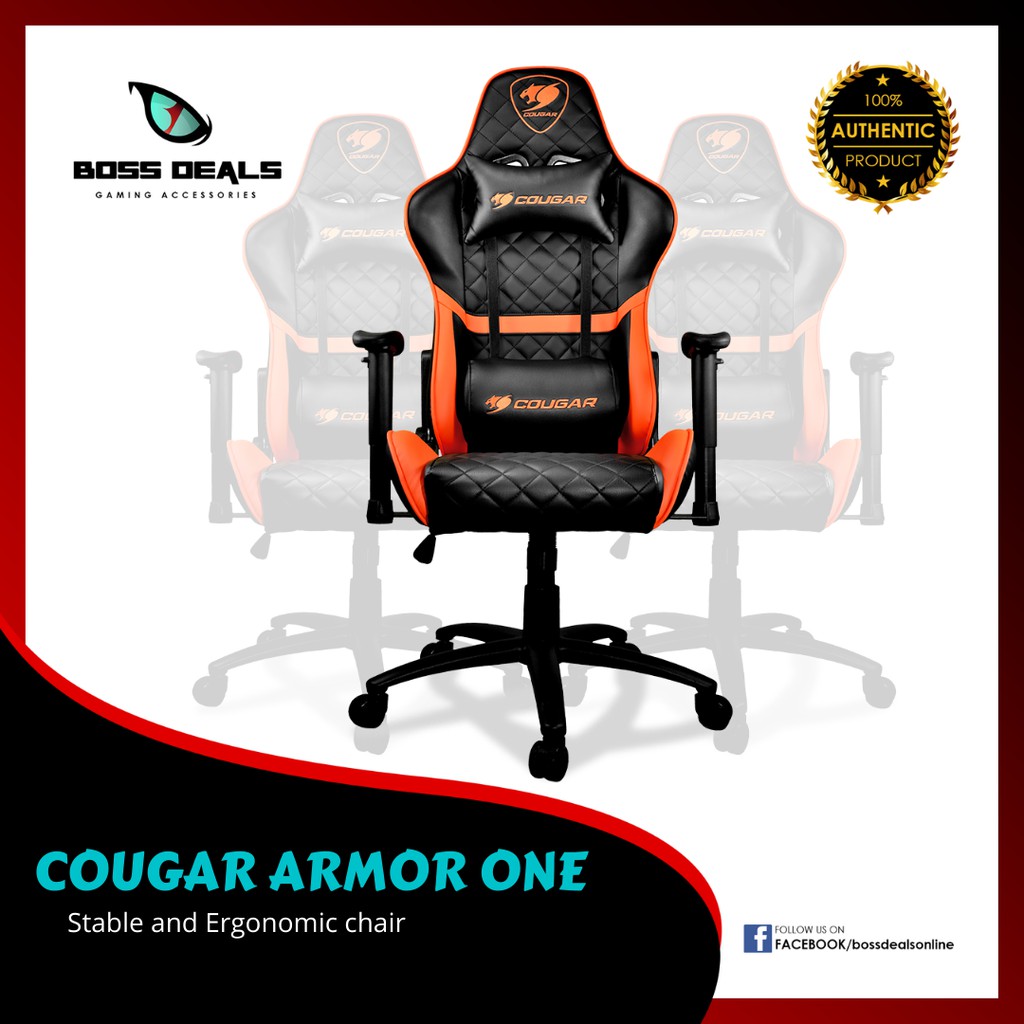 Cougar Armor One Gaming Chair Shopee Philippines