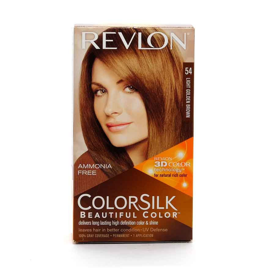 Revlon Colorsilk Hair Color No 54 Light Golden Brown Shopee