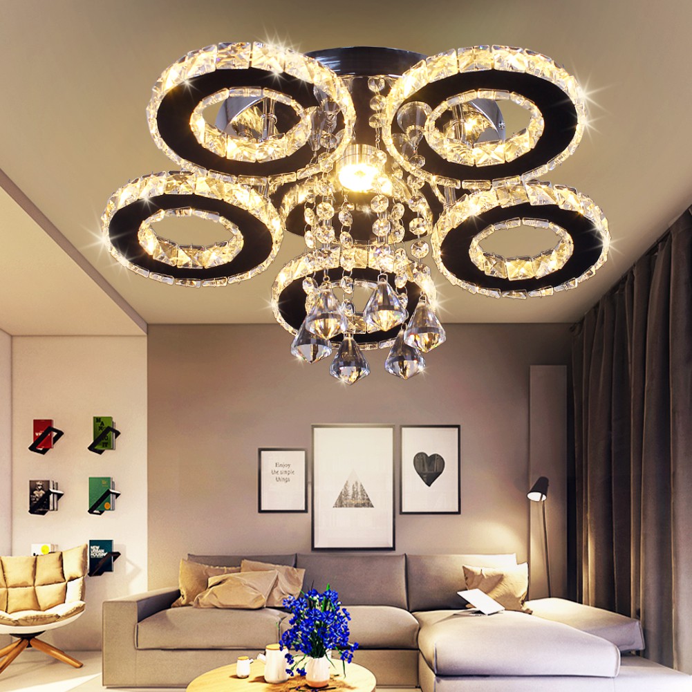 Rings Modern LED Ceiling Lights For Living room Bedroom Dining room Led Lustre 