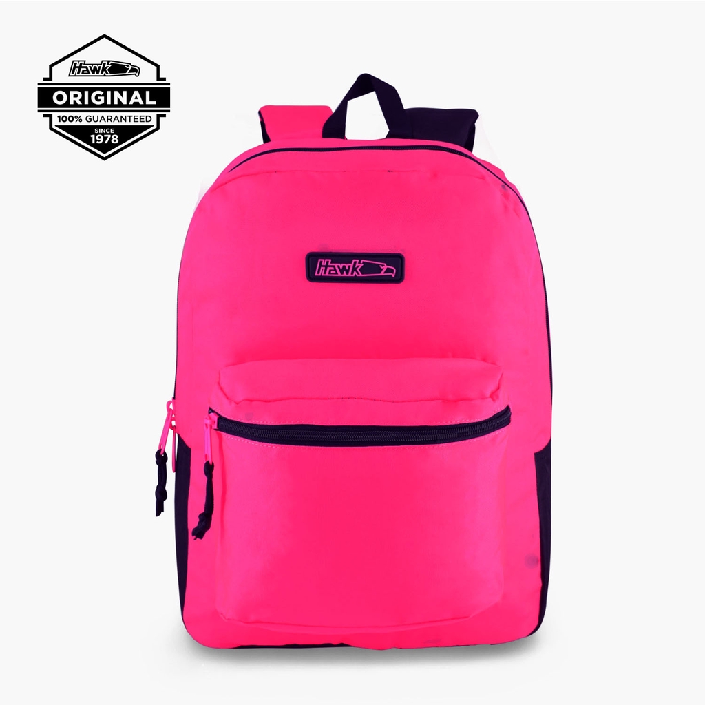 hawk bag black and pink