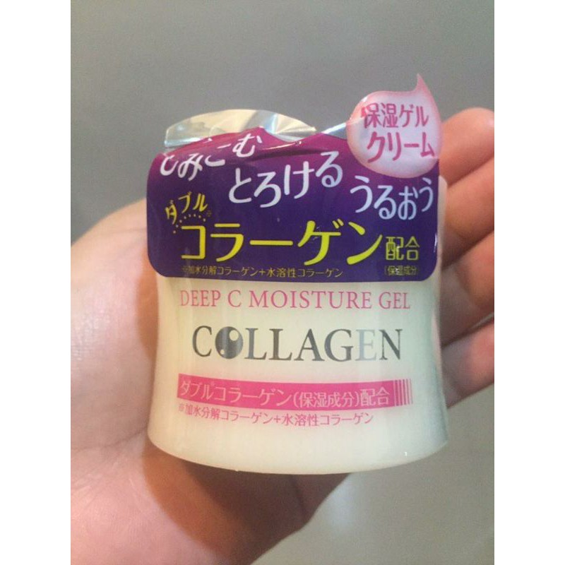 [DAISO] COLLAGEN/HYALURONIC "Deep Mositure Gel Facial Cream" (40g