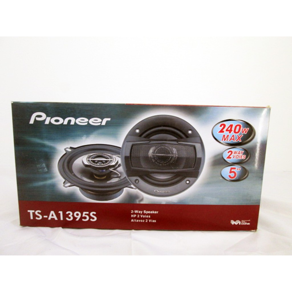 Pioneer TS-A1395S 5 inches 4 way Car Speaker 350watts (SOLD AS PAIR ...