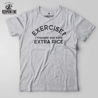 Exercise I Thought You Said Extra Rice Shirt - Adamantine - ST #6