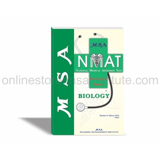 MSA NMAT Practice Test in Biology (Authentic / Brand New) HO! #1