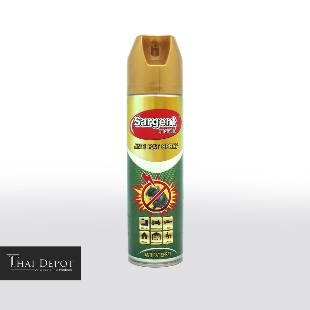 Sargent Anti Rat Spray 200ml & 600ml BEST DEAL [NEW LOOK] Shopee