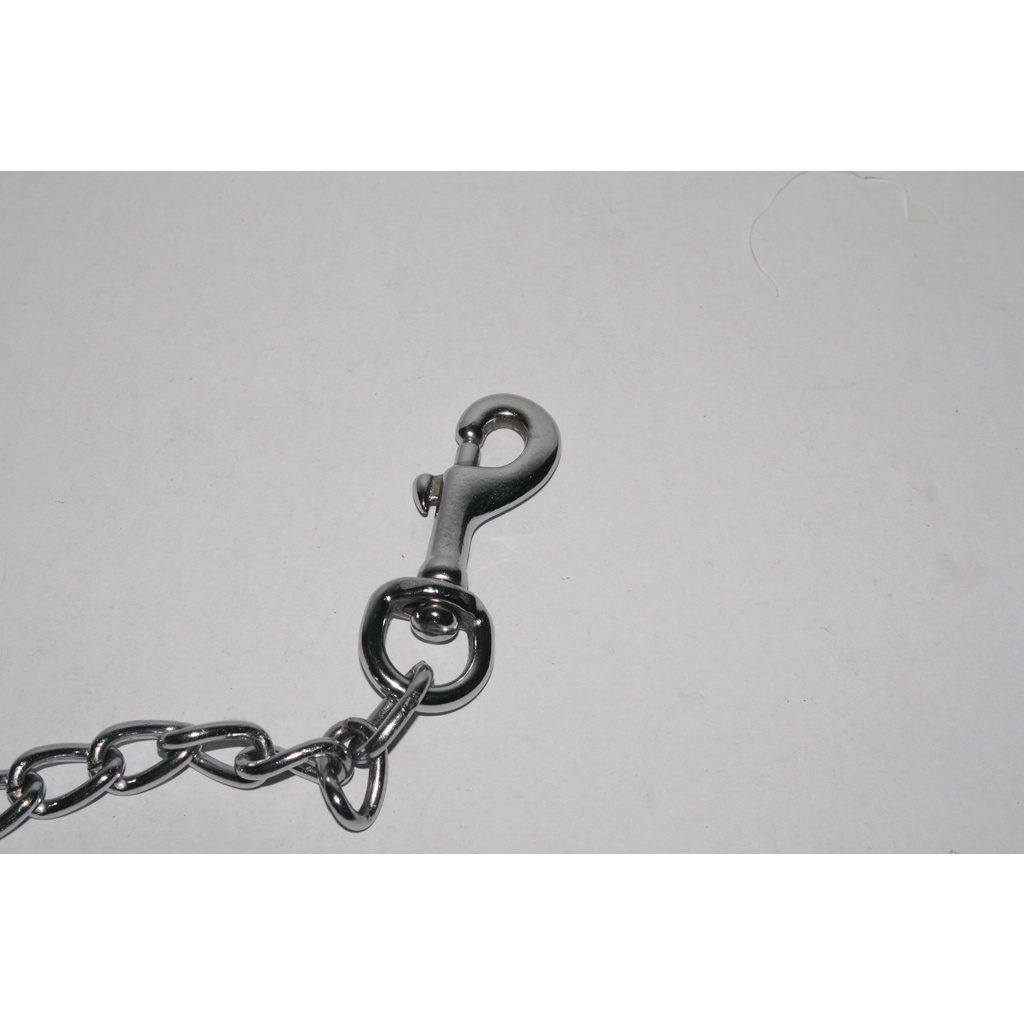 Dog Chain ( Steel Chain Leather Handle ) SC-2, #3