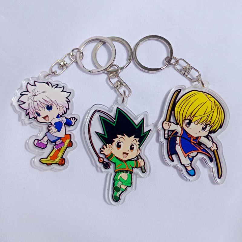 Hunter x hunter Anime keychain Ganci hunter x hunter keychain killua