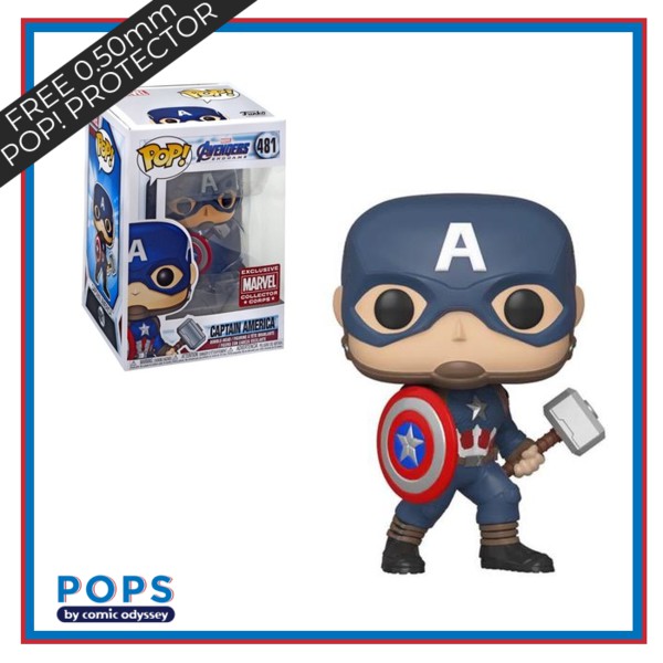 funko pop captain america collector corps