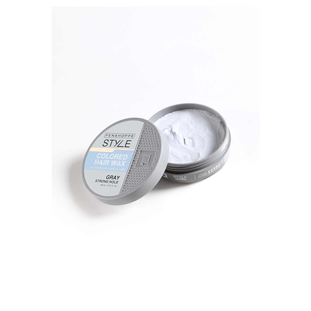 Penshoppe Style Colored Hair Wax Gray 80ml Shopee Philippines