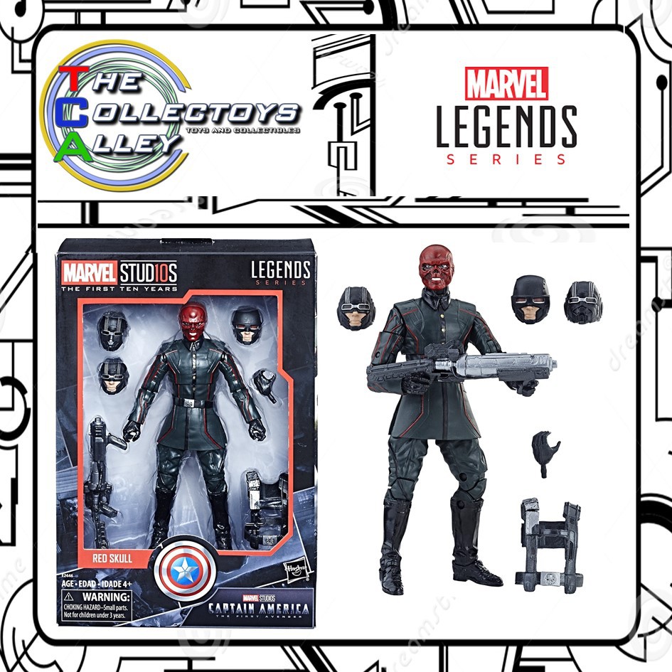 marvel legends red skull 10th anniversary