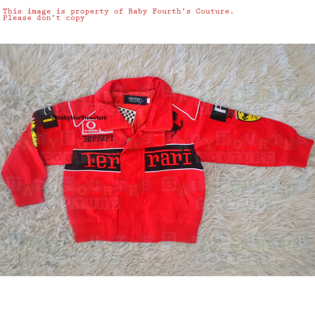 baby ferrari racing suit