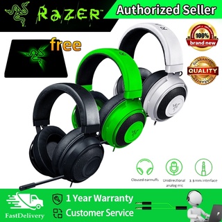 [24h ship]Razer Kraken Pro V2 Over-Ear Gaming ESports Headset 7.1 Surround with Microphone Headphone