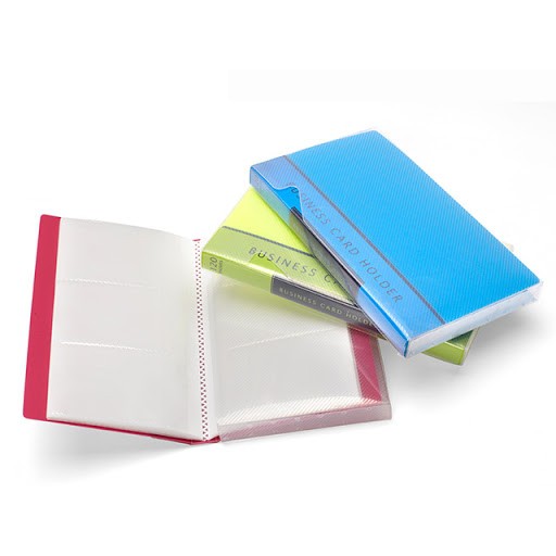 Sakura Opaque 120 Slots Business Card Book Holder Name Card Organizer Random Colors Shopee Philippines