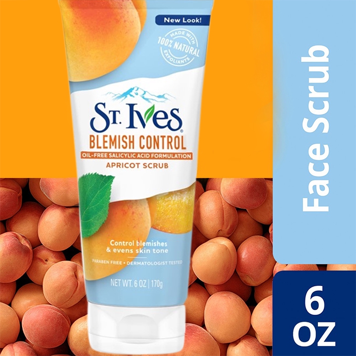 OFFicial St Ives Blemish Control Apricot Scrub Premierdrugscreening