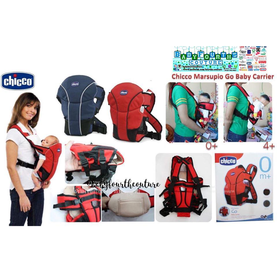 chicco baby carrier red