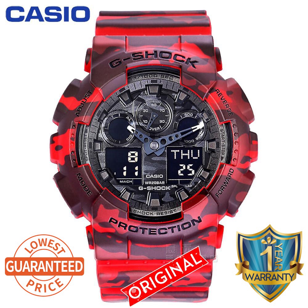 jam g shock ga 100