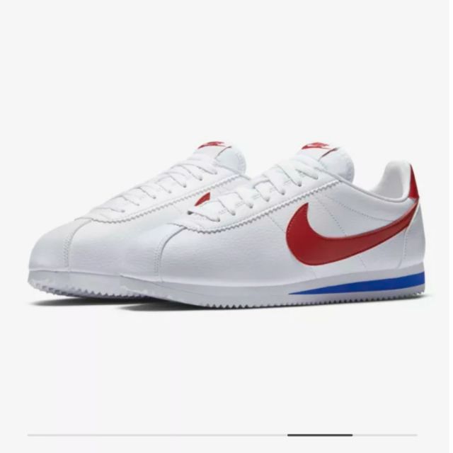 nike cortez red and blue womens