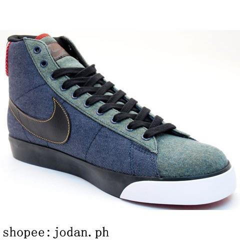 nike blazer mid selvedge denim