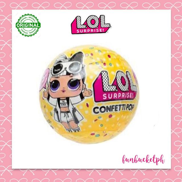 lol original confetti pop