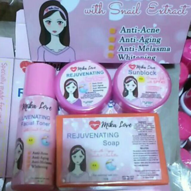snail rejuvenating set