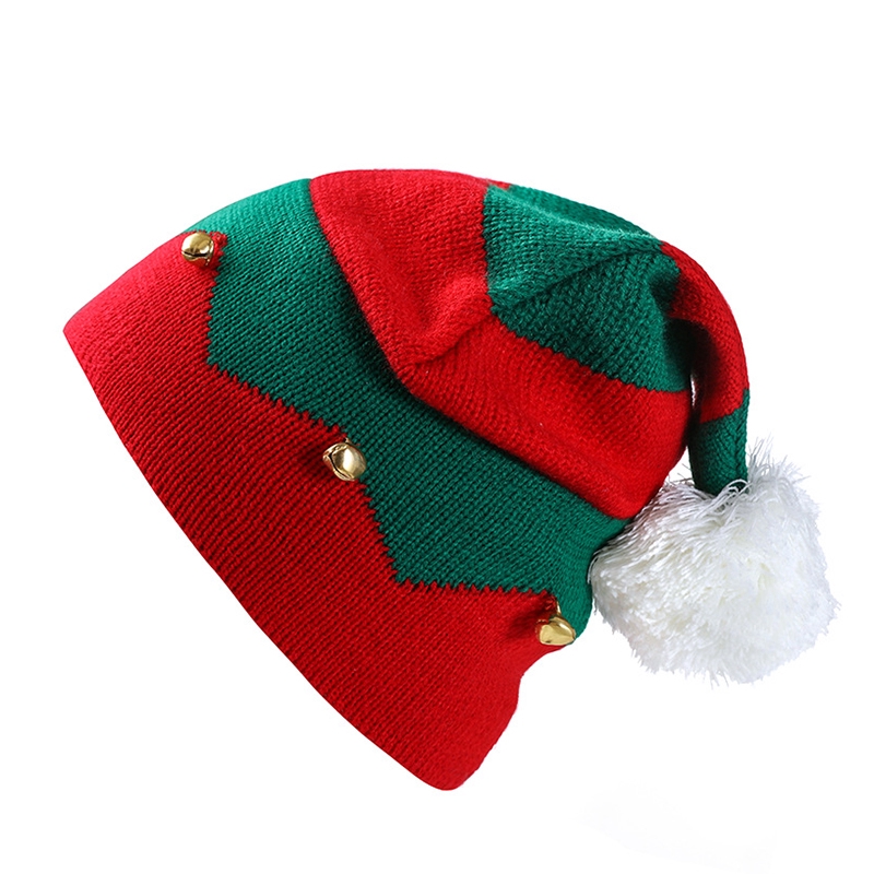 striped christmas hat